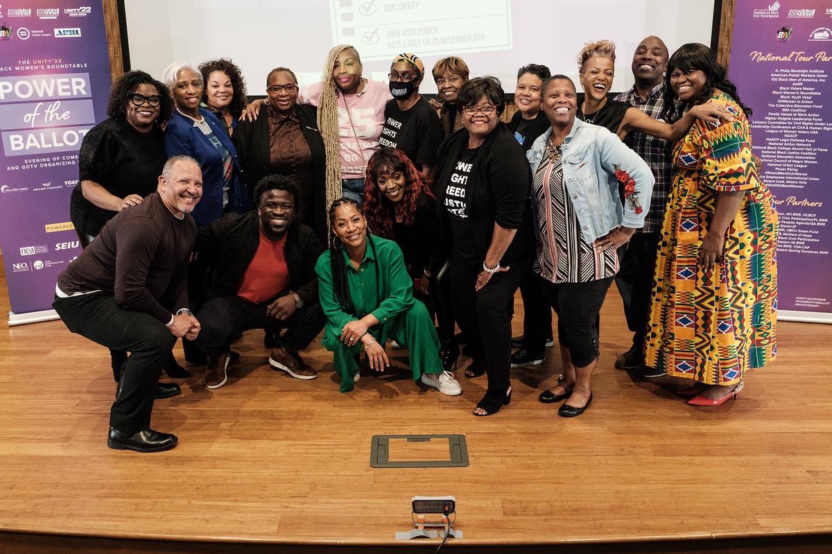 ncbcp_bwr's tweet photo. We had an amazing time last night in Philly for the Unity ‘22 #PoweroftheBallot Evening of Comedy and Organizing Weekend!
Tonight we will be in Pittsburgh for our last stop. Watch the show virtually here on our Twitter and #RolandMartinUnfiltered at 6PM ET. https://t.co/OyLUZggdrm