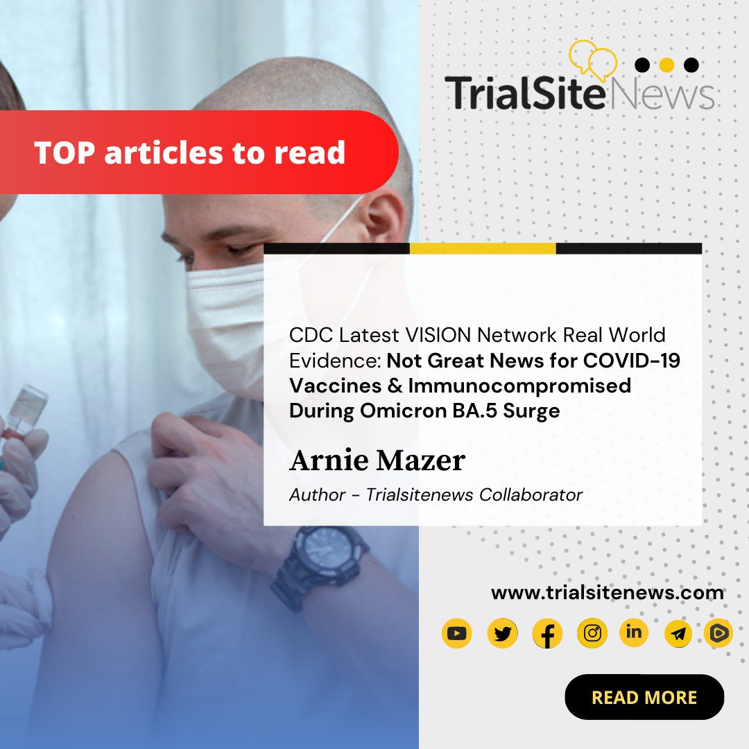 TrialsiteN's tweet photo. Are you interested?
Read More on https://t.co/t1nQmZq9el
Link to read a full article: https://t.co/TWB3fMHiOD
#trialsitenews #trialsite #transparent #courage #journalism #scientificjournalism
#covid_19 #vaccine
#public #free #Blood #COVID19 #Cancer #Transplants #CDC https://t.co/MHhP4kxXzu