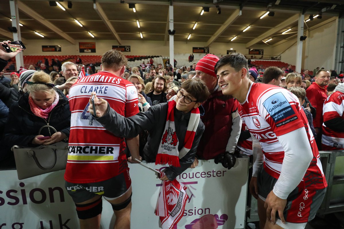 gloucesterrugby's tweet photo. Another incredible night at Kingsholm! 🤩

Thank you 👏 https://t.co/XASZwrnmQK