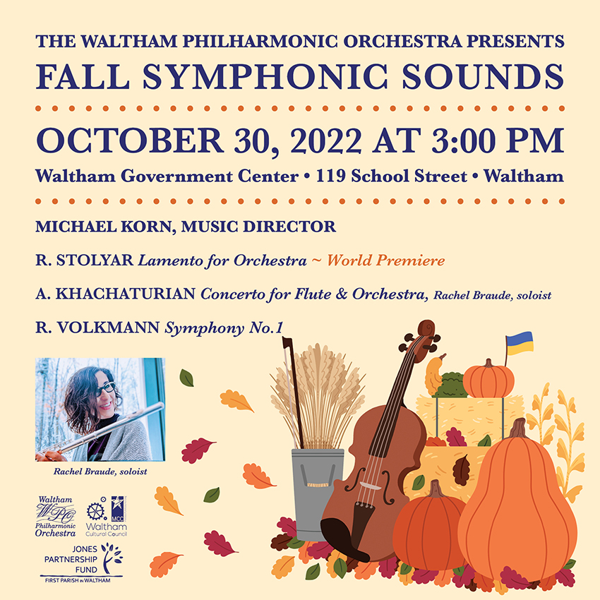 Some tickets available for 10/30 Sunday's concert at 3pm. A world premiere, a great soloist, and great music...what a fine way to celebrate Fall! Come join us! Purchase at wphil.org (check out featured composers!) or here: eventbrite.com/e/fall-symphon…