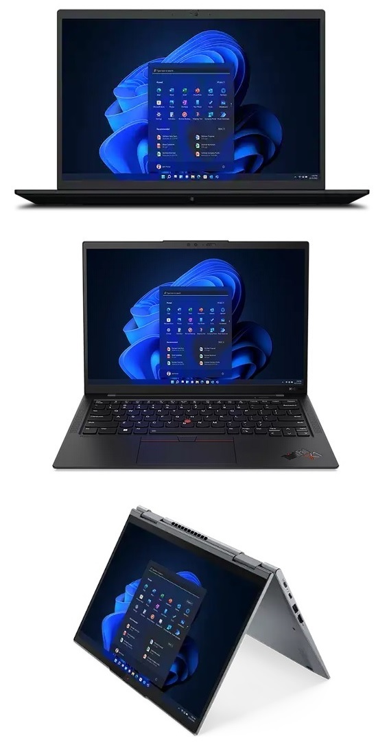 CatchPromosCom's tweet photo. Today's #ThinkPad Deals https://t.co/r4BMiPiRW5

52% Off ThinkPad X1 Carbon Gen 10, Touch, i7-1260P, 16GB 1TB, $1619.50

52% Off ThinkPad P1 Gen 5, i9-12900H, RTX 3080 Ti, 32GB 1TB, $3259

52% Off ThinkPad X1 Yoga Gen 7, i7-1270P, 16GB 512GB, $1689.50

#Ad #laptops #Lenovo #deals https://t.co/rqSrs4JQwx
