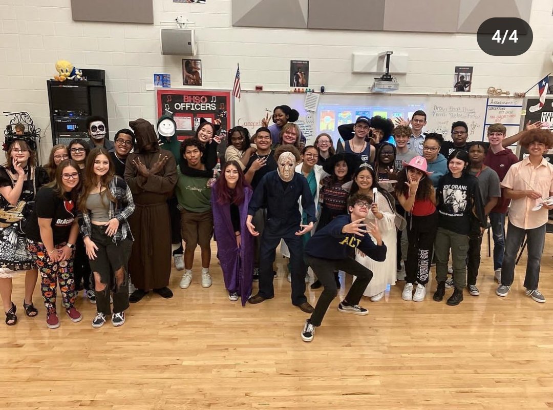 braswellorch's tweet photo. Had some bone-rattling fun at our SPOOK-TOBER PARTY yesterday! 🧛🏻💀
#BHSO #BraswellHS #BraswellOrchestra #DentonISDDelivers https://t.co/CKwab4gr40