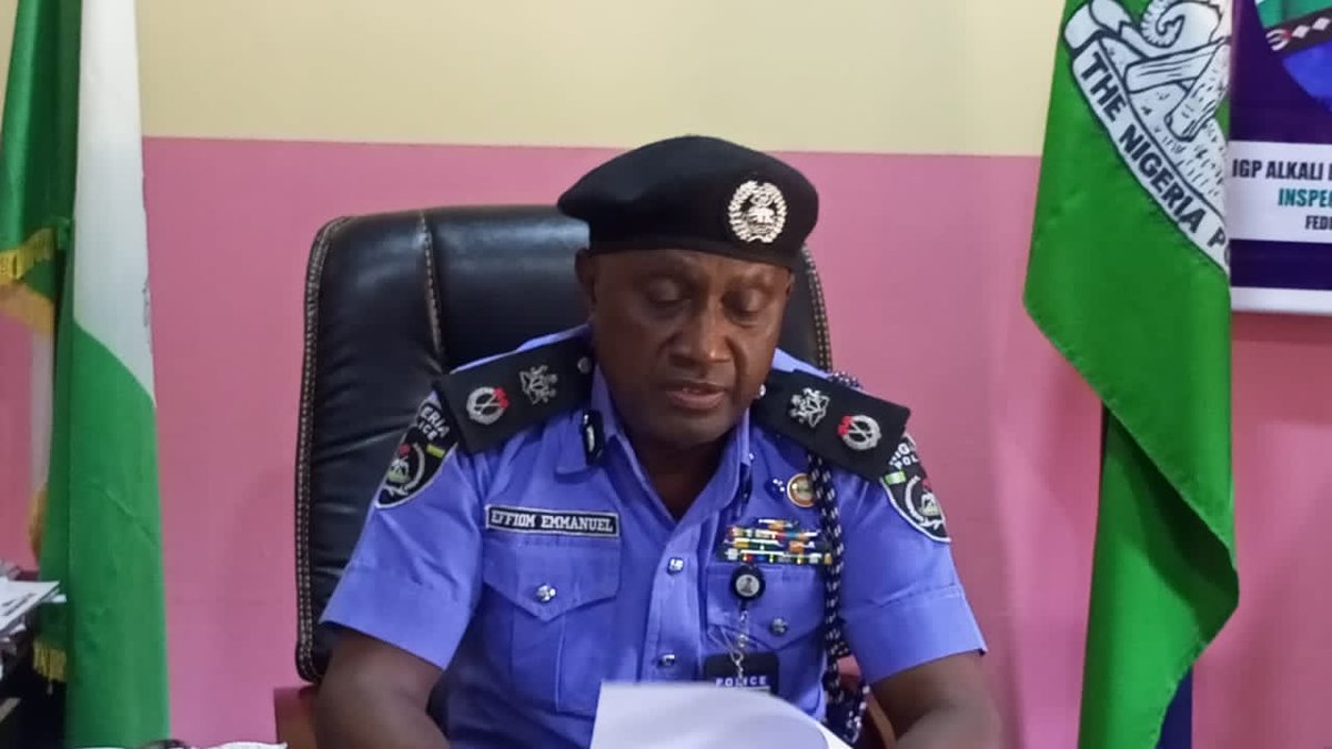ShiisuAdam's tweet photo. CP Emmanuel Ekot Effiom, Jigawa State Police Command https://t.co/J8UYWogCJy