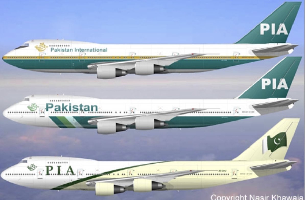 yousafkhalid's tweet photo. Amazing how @Official_PIA liveries have gradually got worse over the years. PIA please put Negus &amp; Negus back in charge of design.#Pakistan #airlines #liveries https://t.co/oVJ5u90bhY
