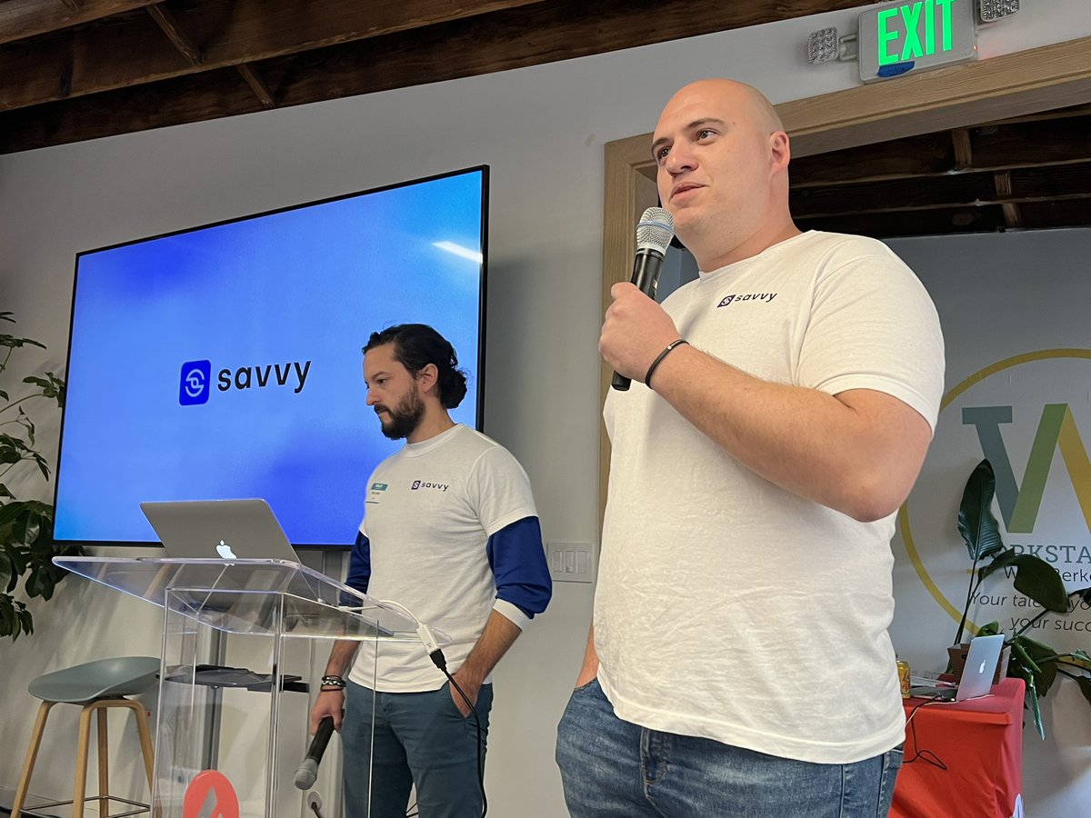 cgcardona's tweet image. Up first on #AvalancheCreates Pitch Day is Savvy!

Savvy is a self-repaying and non-liquidating DeFi lending platform that gives users the ability to get an advance on their future yield immediately.

savvydefi.io #Avalanche  💥🚀🎩✨