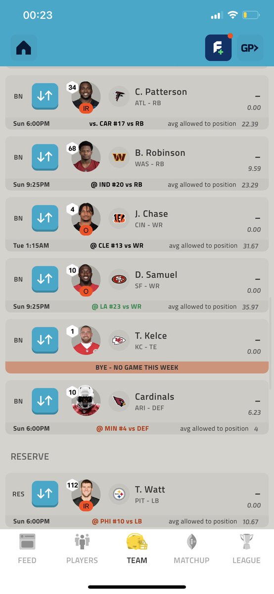 xRazerHDGamer's tweet photo. @NFLFantasy i don’t know if i should try to pick some players form the waiver and if yes who should i drop? https://t.co/HGjYfYgzyq