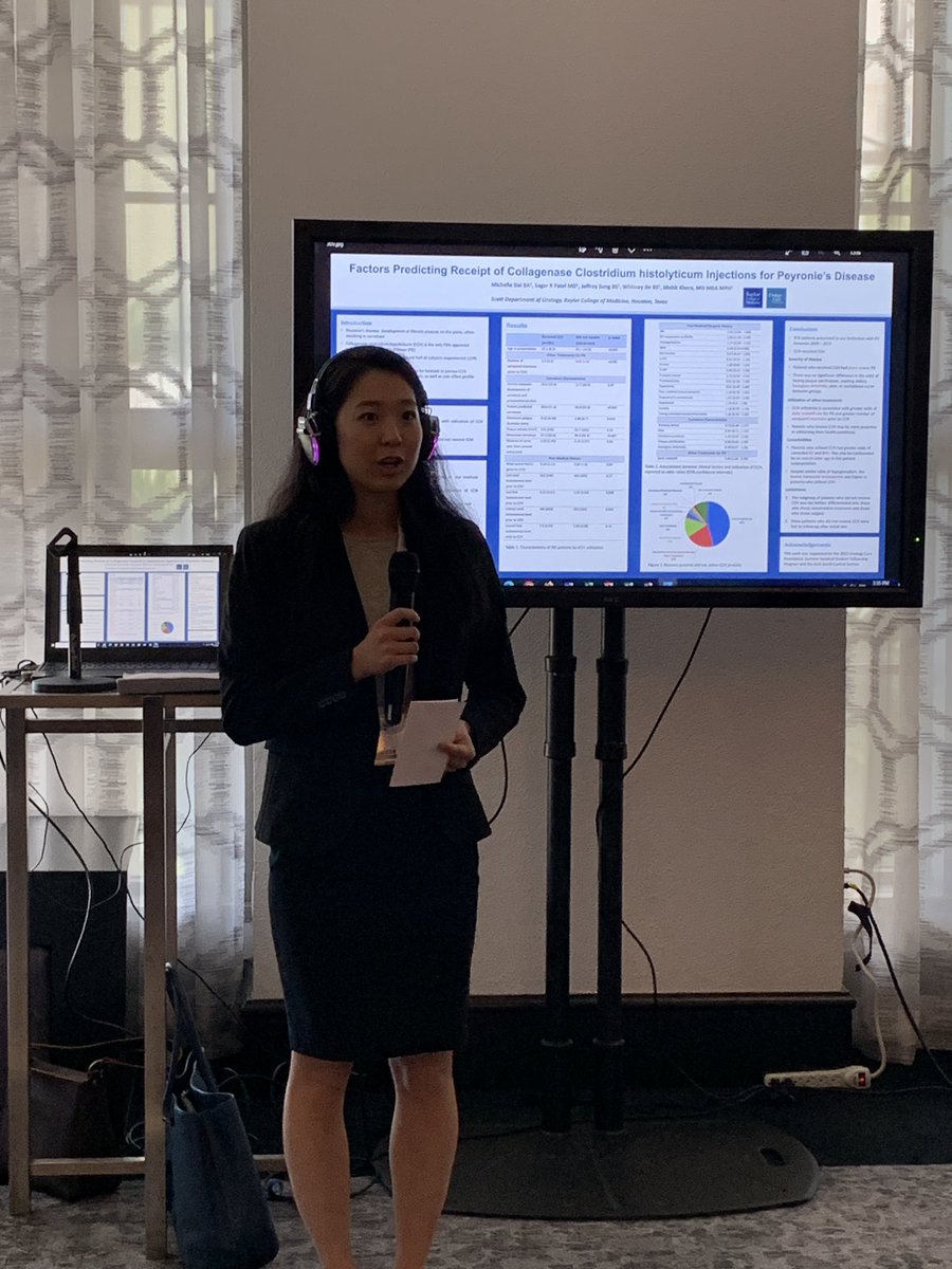 GalSaffatiMD's tweet photo. Another great presentation from @MichelleDai88 about factors that predict CCH treatment in PD patients!
#sexmed22 @SMSNA_ORG @bcm_urology https://t.co/YOZWN8A8WM