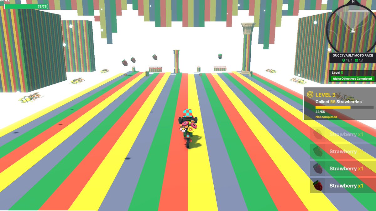 kaba_sand's tweet photo. @TheSandboxGame 🍓 #GucciVault in  #TheSandbox

Go Go Go https://t.co/VEVPhKBXfW