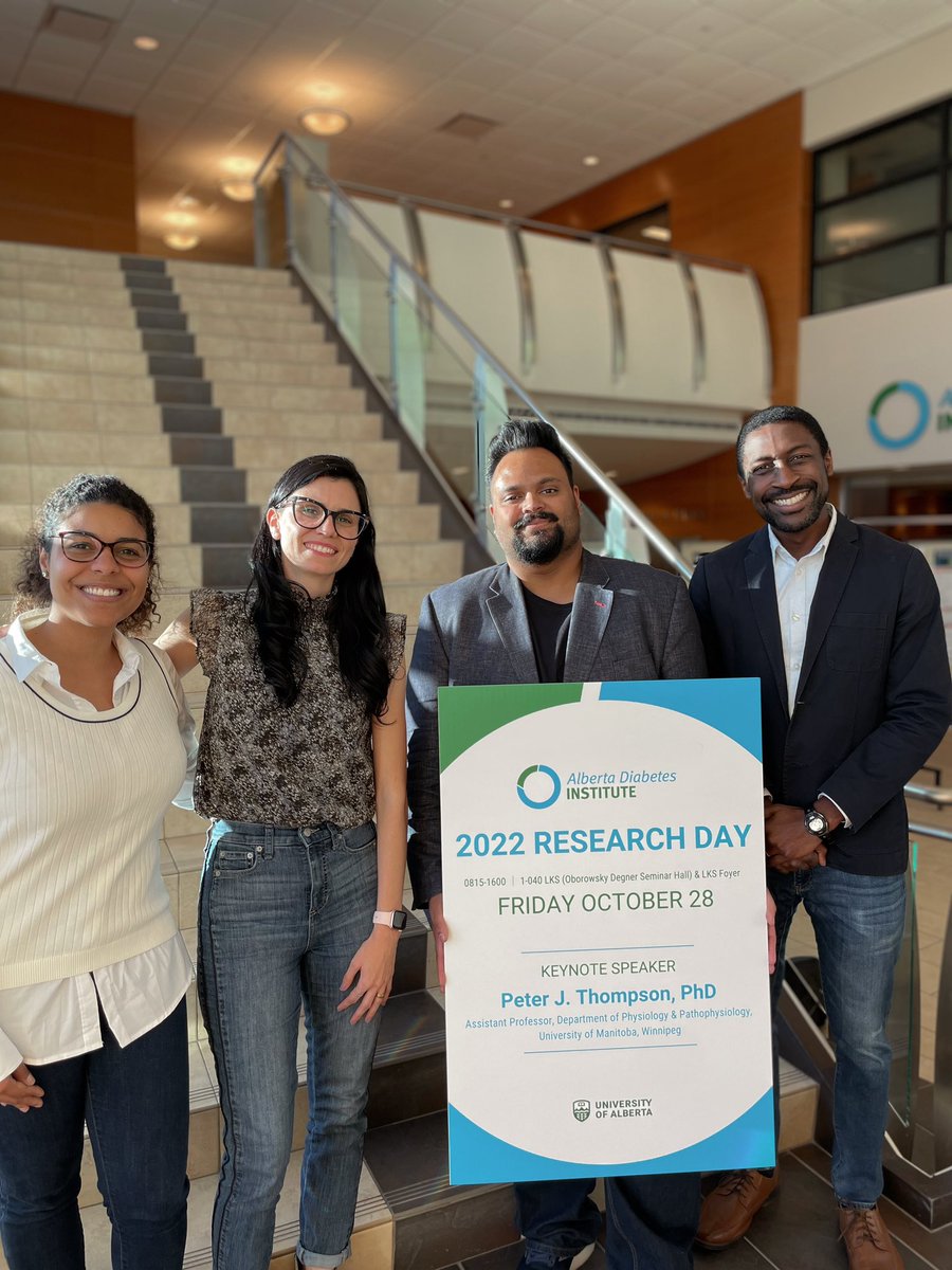 AlbertaDiabetes's tweet photo. Before we sign off, we just want to say a huge thank you to our executive team and Colleen for planning this event and ensuring it ran smoothly. See you all next year! #ADIResearchDay2022 https://t.co/AGaCP3vE6E