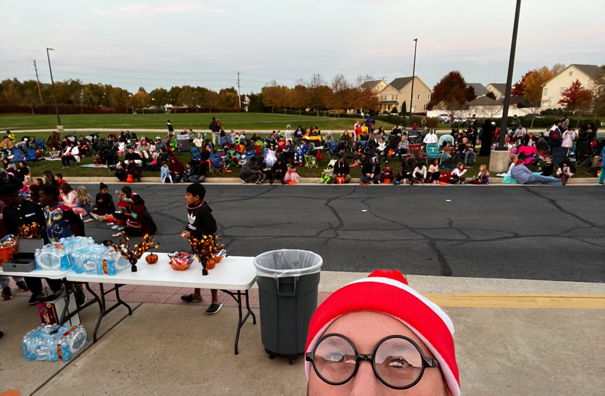 Principal_Quigs's tweet photo. Where’s Waldo?! Hanging out at the @the_corner_lcps and @corner_pta Spooky Bingo! If you aren’t here, you are missing out! https://t.co/HgWFUCSEZM