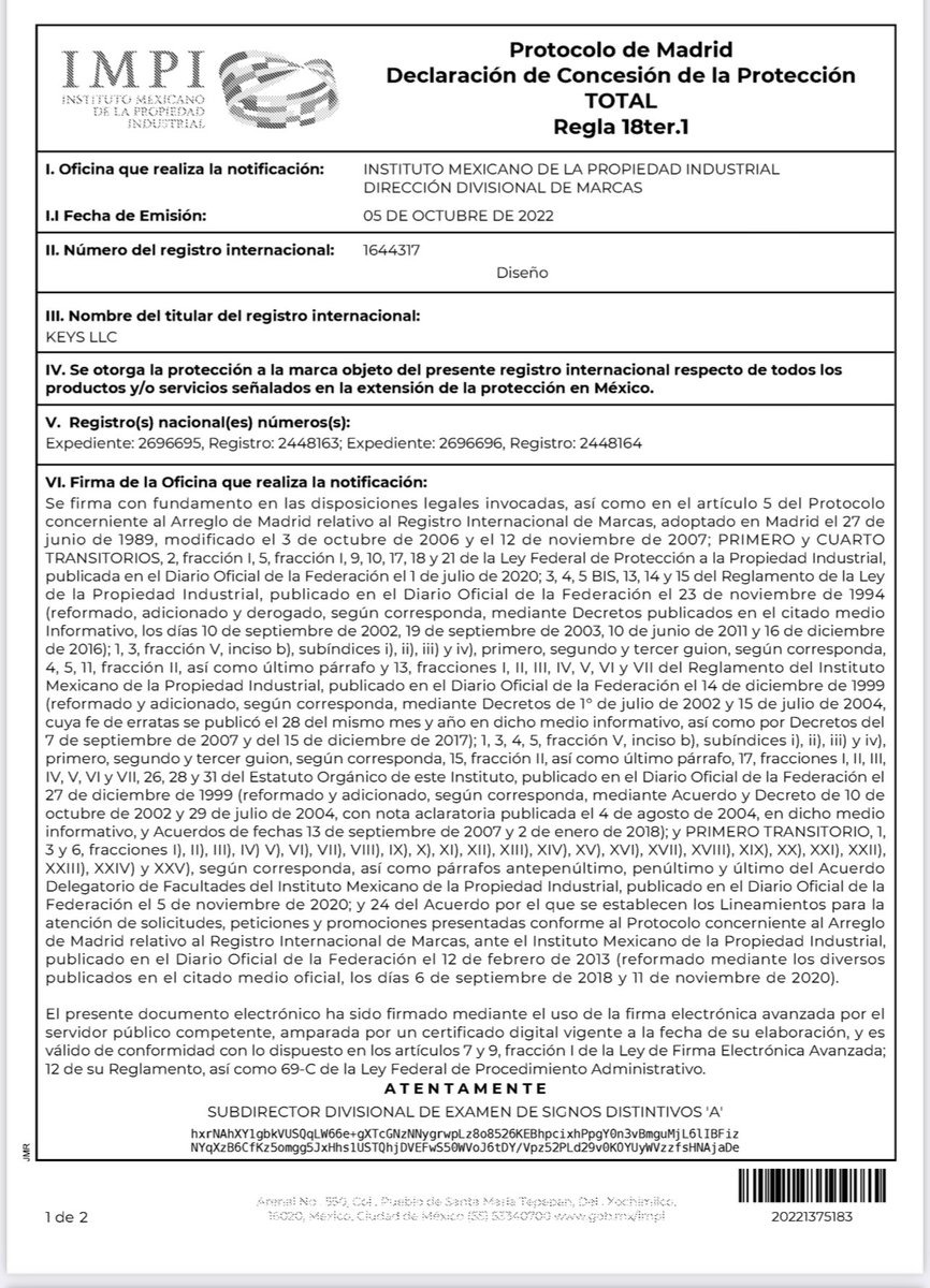 keys_app's tweet photo. In thanks to #Mexico issuing Keys® a grant of Protection. We will be providing a #Spanish translation on the Keys App website. Worldwide Open Registeration! #Locksmith #KeysApp #Certified #InstantAccess #OnDemand #GrowWithUs #LevelUP https://t.co/CnObksgaY6 https://t.co/ld72LkyC7i