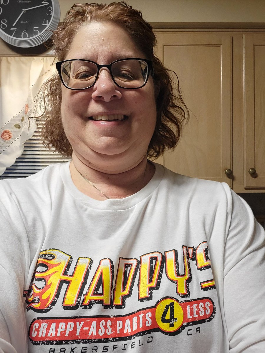 Lori220's tweet photo. @KevinHarvick got my shirt yesterday.  Thanks for putting out this gem! https://t.co/vV6hCdsS9j