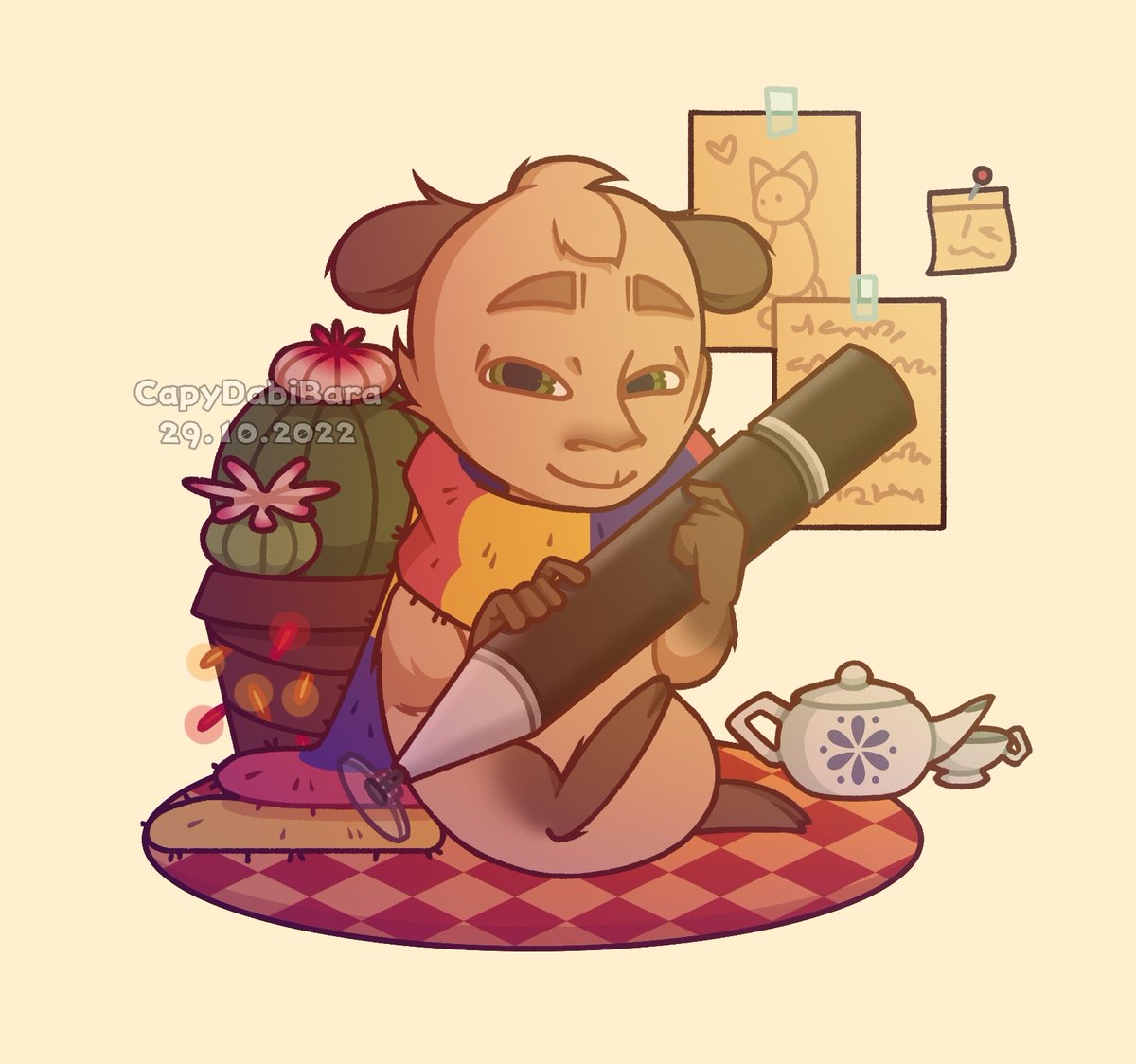 CapyDabiBara's tweet photo. #OC #digitalart #art

Okay, let's go– https://t.co/nS7oYiMf4y