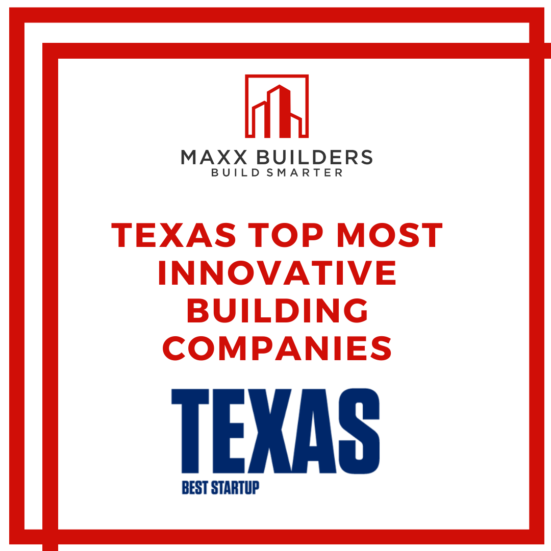 Maxxbuilders's tweet photo. We are honored to being recognized by Texas Best Start up for Texas Most Innovative Building Companies 
See link : https://t.co/VeFBywp5bG https://t.co/9i2uU8CDi7