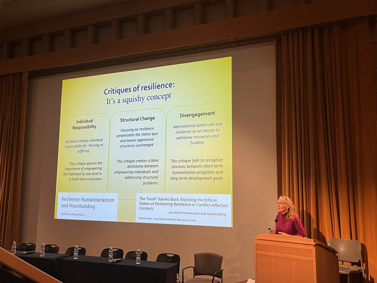 meriahdejoseph's tweet photo. Thoughtful talk by Dr. Catherine Panter-Brick who provided an anthropological perspective in the study of resilience, focusing on importance of human dignity &amp; agency, bringing in youth voices/art to capture meaning-making #MNsymposium https://t.co/GatWVLMqzK