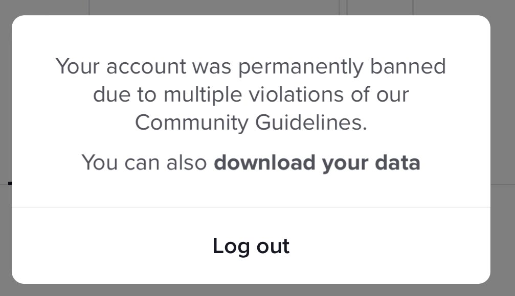 ChechenCrypto's tweet photo. My TikTok with 800k followers just randomly got banned (we didn't have any community strikes until this), @tiktokcreators @tiktok_us @TikTokSupport , please retweet and tag tiktok to get this fixed asap. https://t.co/la7VTAHSQU