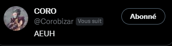 Lamizor's tweet photo. Ma vie est accomplie, je peux maintenant passer dans le monde des isekai en paix https://t.co/iJrPcpbrIf