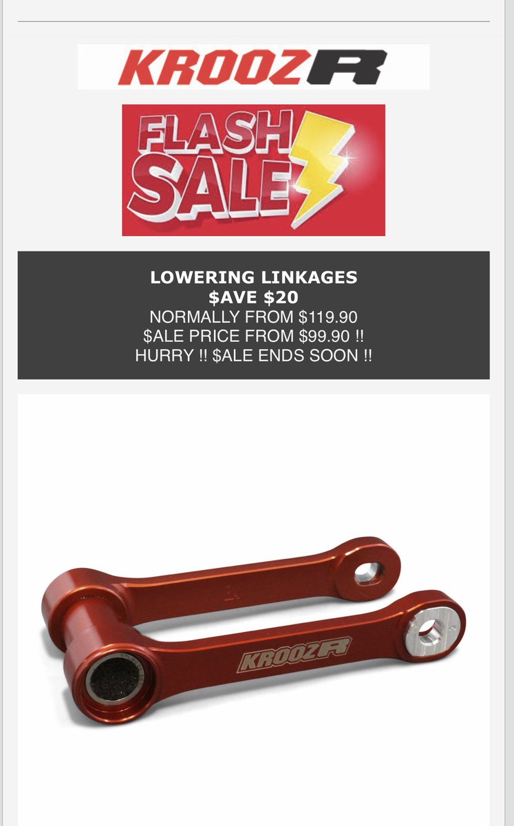 100PerCentMoto's tweet photo. 4 day flash sale !! ⚡️💲
👉 https://t.co/NUNwUjzRUx https://t.co/C1l38va4QK