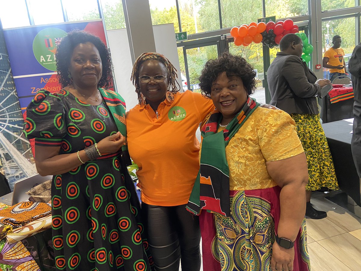 AZNUK1's tweet photo. As we carry on to celebrate with our Zambian diaspora communities, @AZNUK1 will be in Leeds this Saturday for 58th Independence diner. Come chat to us🇿🇲💞 you lovely nurses @marykamba @MrsBeautyHall @RuthWMM @ChrisKapopo @RachelMwansa1 @mwansamulenga03 @ElitaMPhiri @Elita59405760 https://t.co/n28p2MQorA