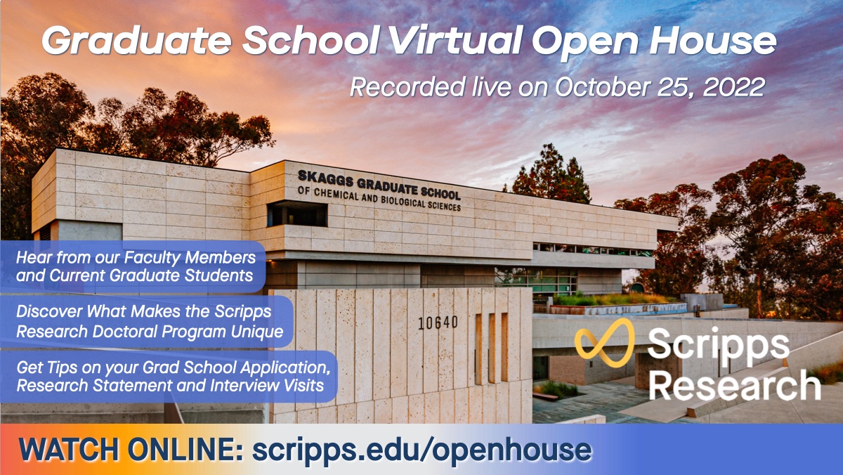 Scripps Research Graduate Program (ScrippsGradPrgm) / Twitter