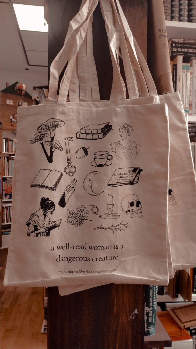 Mandragoraa_'s tweet photo. ¡Novedad! Mirad que tote bags hemos creado 🤎 las podéis encontrar en Mandrágora por 10€, hasta agotar existencias ✨

También podemos enviarlas por correo (háblanos por privado!) 

Esperamos que os gusten tanto como a nosotras 🍁 https://t.co/Elknkzk3pv
