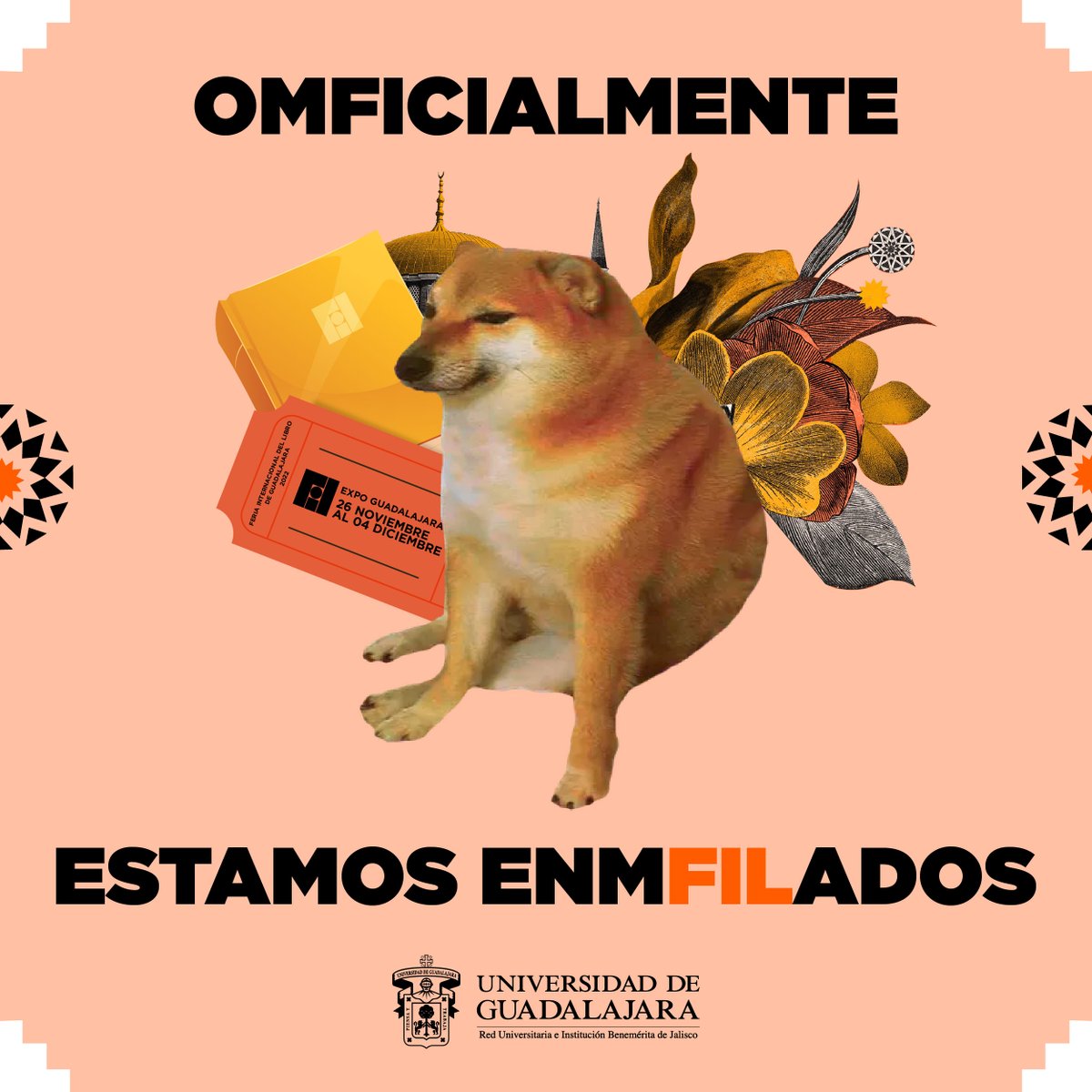 Es un homnor informarles que omficialmente ya salió el programa de la <a href="/FILGuadalajara/">FIL Guadalajara</a> 2022. 

Consúltalo en: fil.com.mx