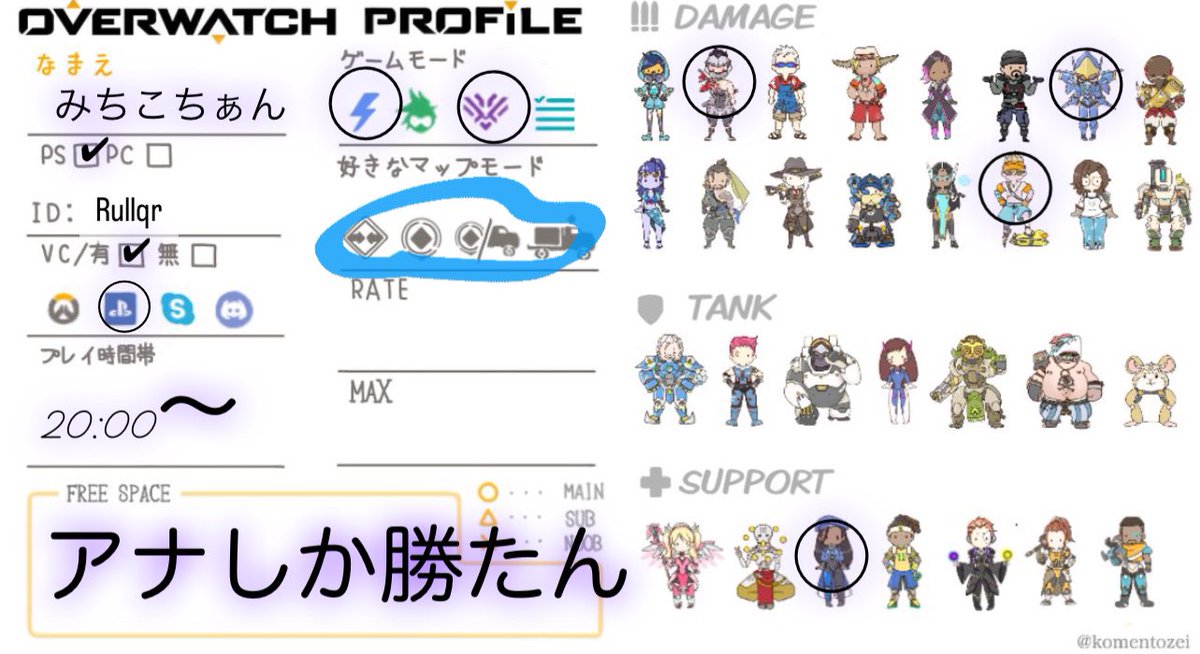 RuIIqr's tweet photo. ふれんどぼしゅー！
vcはパテチャかDiscordで！
タンクがいないのでタンク募集してます！それ以外も楽しく遊べる方募集♡
#オーバーウォッチ2
#オーバーウォッチ2募集
#オーバーウォッチ2フレンド募集
#オーバーウォッチ2自己紹介カード
#OW2
#OW2募集
#OW2フレンド募集
#OW2自己紹介カード https://t.co/u5QQwlaycW