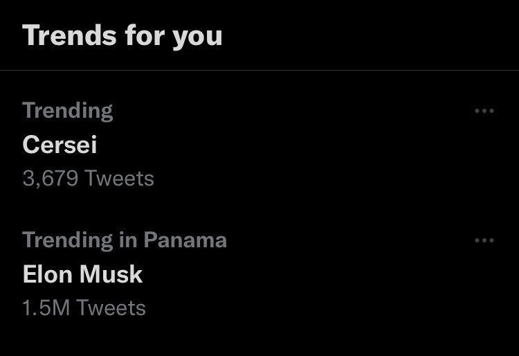 My ratings are above Ser #MuskOx!