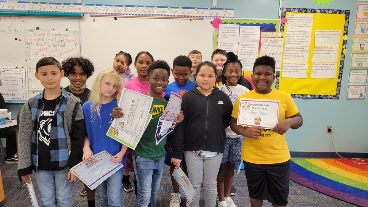 So proud of our hard working award winning Eagles. You Rock!