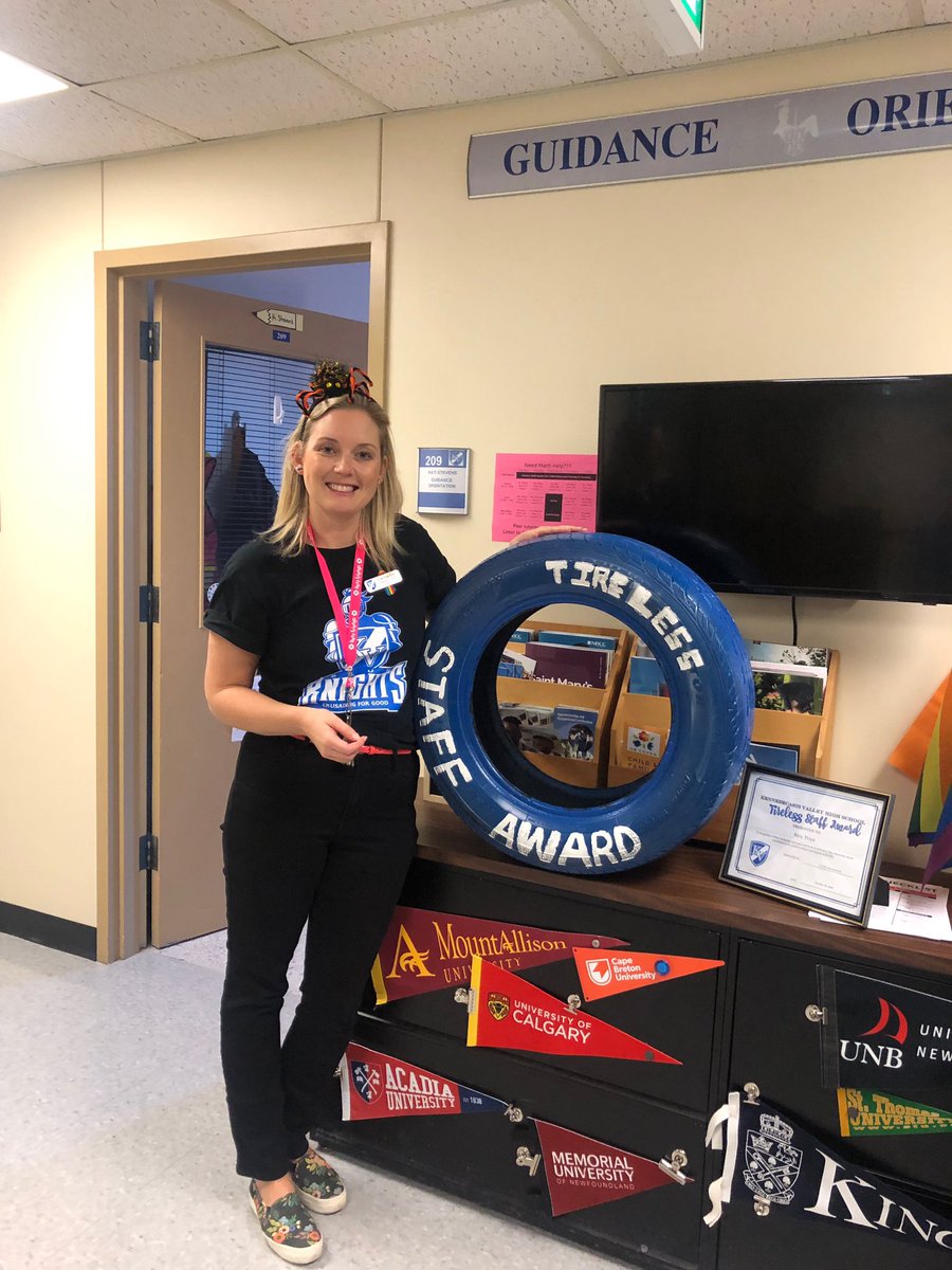 Congratulations to our October Tireless Staff Award winner - Mrs. Price!!! Thank you for all you do for KVHS both in and out of the classroom!  #kvhsrenaissance #jostensrenaissance #TrueNorthRenRegion #tirelessstaff