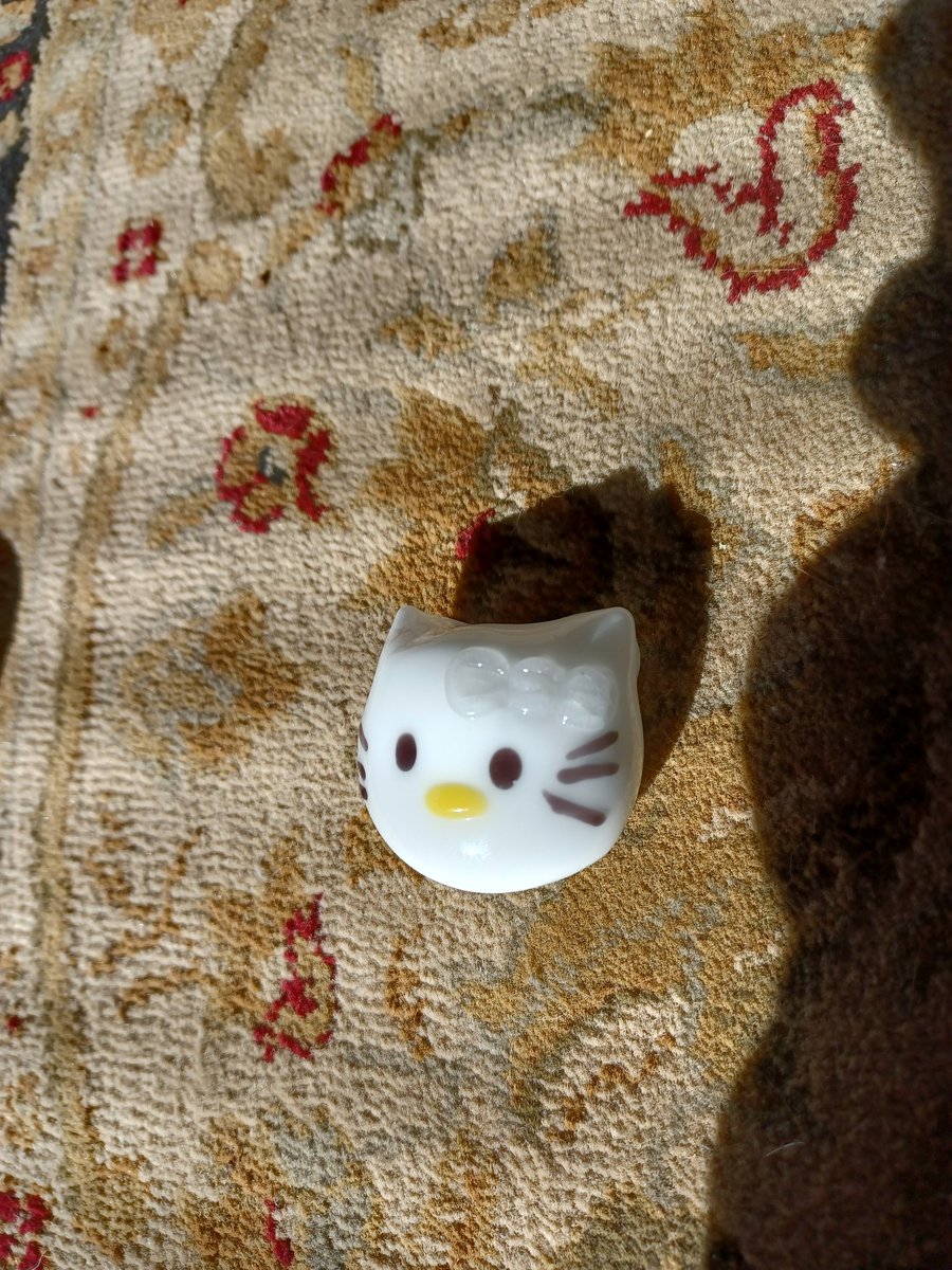 Salutations feline... get it? Lol cute pendant custom I did.