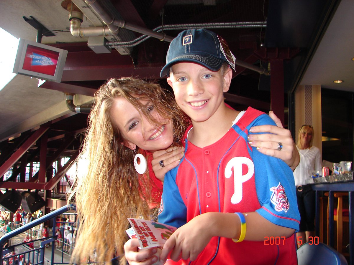 RachaelMatreale's tweet photo. Like a kid on Christmas!!! Phillies in the World Series, baby!  Some pics since that last World Series https://t.co/q1HMZ036Vh