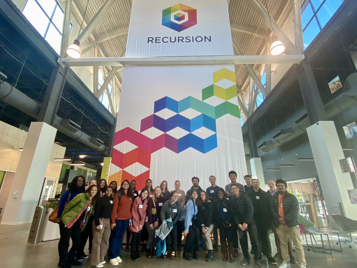 BIG thank you to <a href="/RecursionPharma/">Recursion</a> for hosting trainees from <a href="/huntsmancancer/">Huntsman Cancer Institute</a>. Awesome insight into what a career in the biotech space looks like!