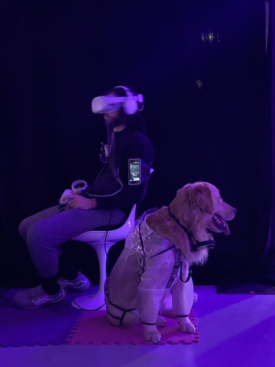 Aimeecat1979's tweet photo. Cyberpunk doggo Chester @fivarstories #fivars2022
#vr #ar #torontoevents #stacktmarket https://t.co/WLirH7IEDo