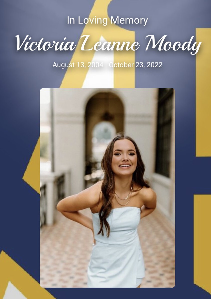 angelanashtn's tweet photo. High school cheerleader Victoria “Tori” Moody passed away unexpectedly. She had a blood clot in her lung and  it traveled to her heart. She didn’t survive surgery. RIP 😢 https://t.co/8L3z17D2xP