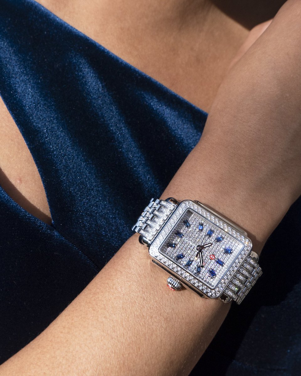 THE show-stopping watch of the season features a glittering diamond pave dial studded with 12 gorgeous sapphire baguettes. 

Tap: bit.ly/3snJLQW to discover the Limited Edition Deco Diamond Pave Sapphire.