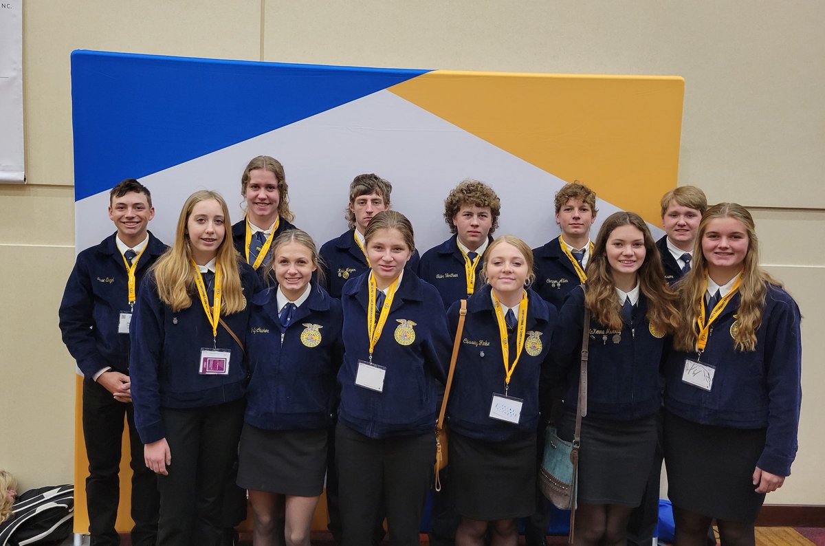 ncasey10's tweet photo. A final day at the 2022 National FFA convention. More time for leadership workshops, service events, convention sessions and lots of networking with businesses and colleges.  Lots of great memories and now homeward bound. https://t.co/VIsDr2ymSc