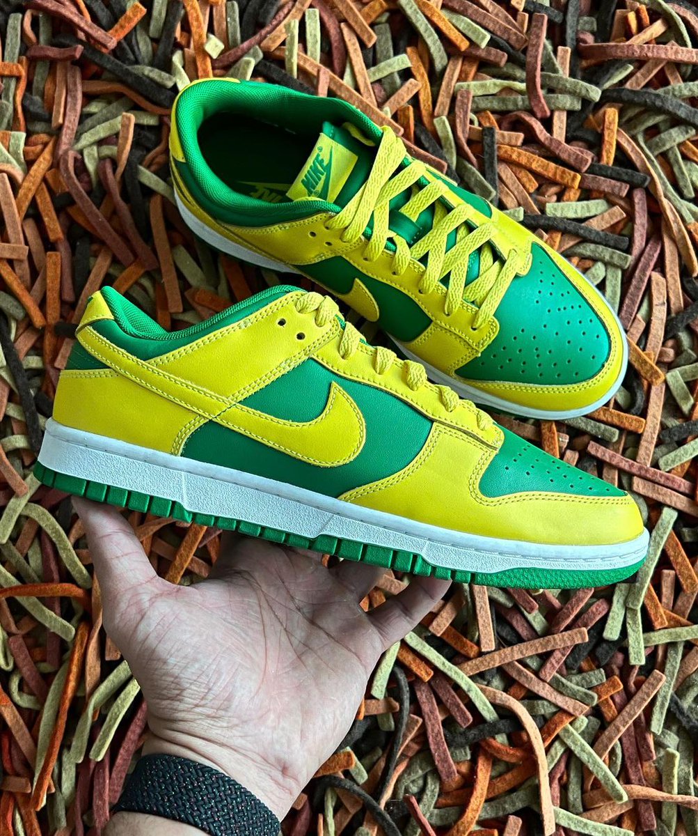 Nike Dunk Low Reverse ???????? Nike Dunk Low “Reverse Brazil” Brand New Sizes 8/8.5/14 Nike  main image 4