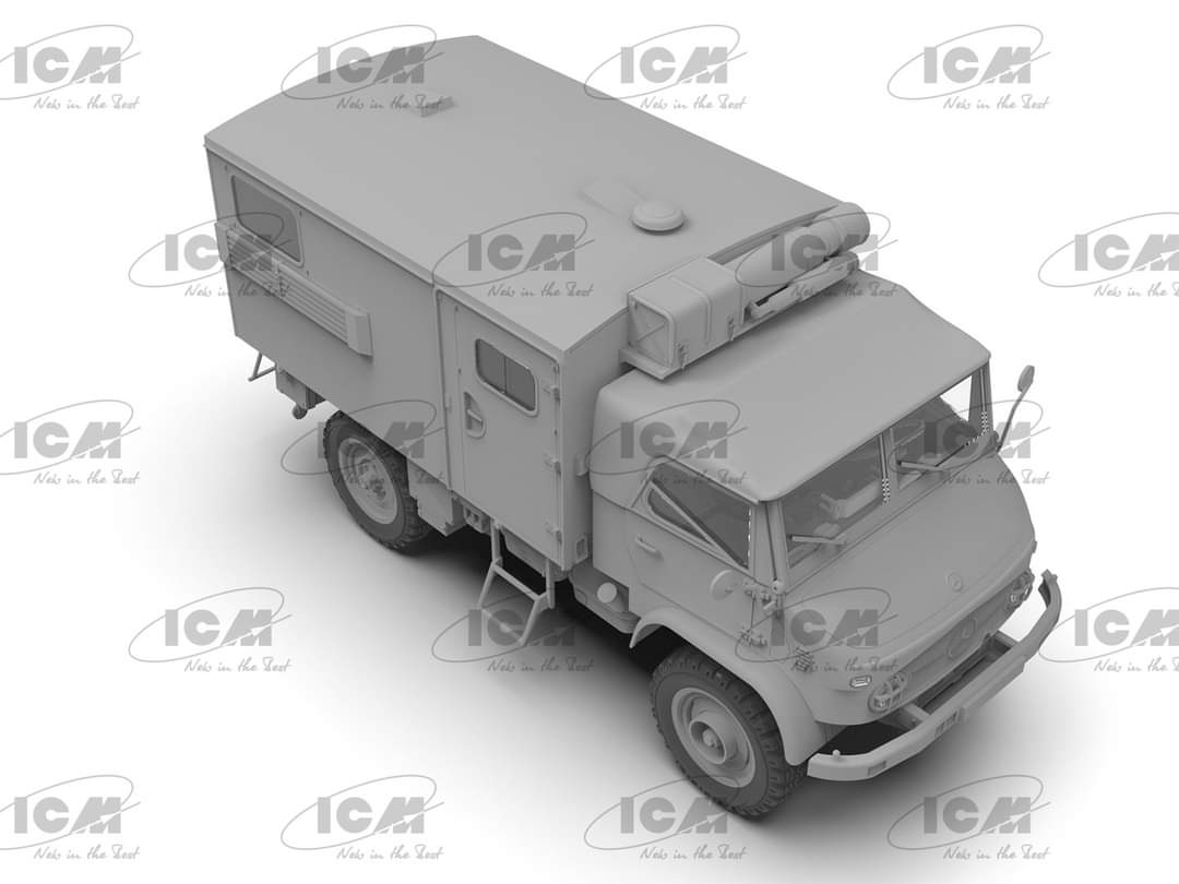 ModelscaleBrig1's tweet image. SOON ON SALE! Unimog S 404 with box body, German military truck
Model kit #35136
Scale 1/35

#icm #icmmodels #newkits #modelism #UnimogS404withboxbody #UnimogS404 #Unimog