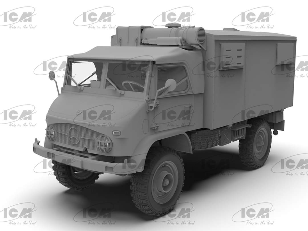 ModelscaleBrig1's tweet image. SOON ON SALE! Unimog S 404 with box body, German military truck
Model kit #35136
Scale 1/35

#icm #icmmodels #newkits #modelism #UnimogS404withboxbody #UnimogS404 #Unimog