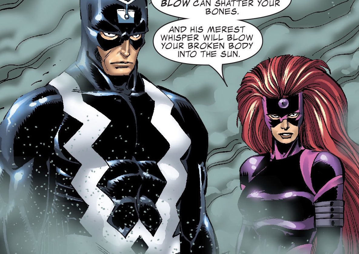 <a href="/MonsHulk/">𝐓𝐇𝐄 𝐈𝐌𝐌𝐎𝐑𝐓𝐀𝐋 𝐇𝐔𝐋𝐊</a> “Do not come any closer,” The King’s wife announced. Medusa was Black Bolt’s voice; her words were the same as his own. “We know why you are here Hulk. However, our King has made his decision. Leave now or fall.”

#CROSSWORLDS | #MARVELOUS