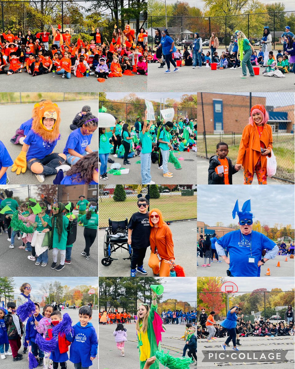 cynthiaslindsay's tweet photo. “Neabsco Quarter 1 House Assembly” ~ #OneFamilyFiveHouses 💜💙💚🧡🖤 Our ⁦@NBESStars children⁩ loved every minute of today’s celebration that included team building fun, music, competition &amp; laughter! 🌟 ⁦@PWCSNews⁩ ⁩@PwcsI⁩ ⁦@blevecchi⁩ https://t.co/MdKLetPNeY
