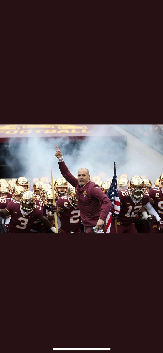 AFTER A GREAT PHONE CALL WITH COACH FLECK I AM THANKFUL TO RECEIVE A SCHOLARSHIP OFFER TO THE UNIVERSITY OF MINNESOTA <a href="/IRON_Football/">IRONDALE FOOTBALL</a> <a href="/Emoneyshow/">Eric Harrison</a> <a href="/Coach_Fleck/">P.J. Fleck</a> <a href="/RyanBurnsMN/">Ryan Burns</a> <a href="/AllenTrieu/">Allen Trieu</a>