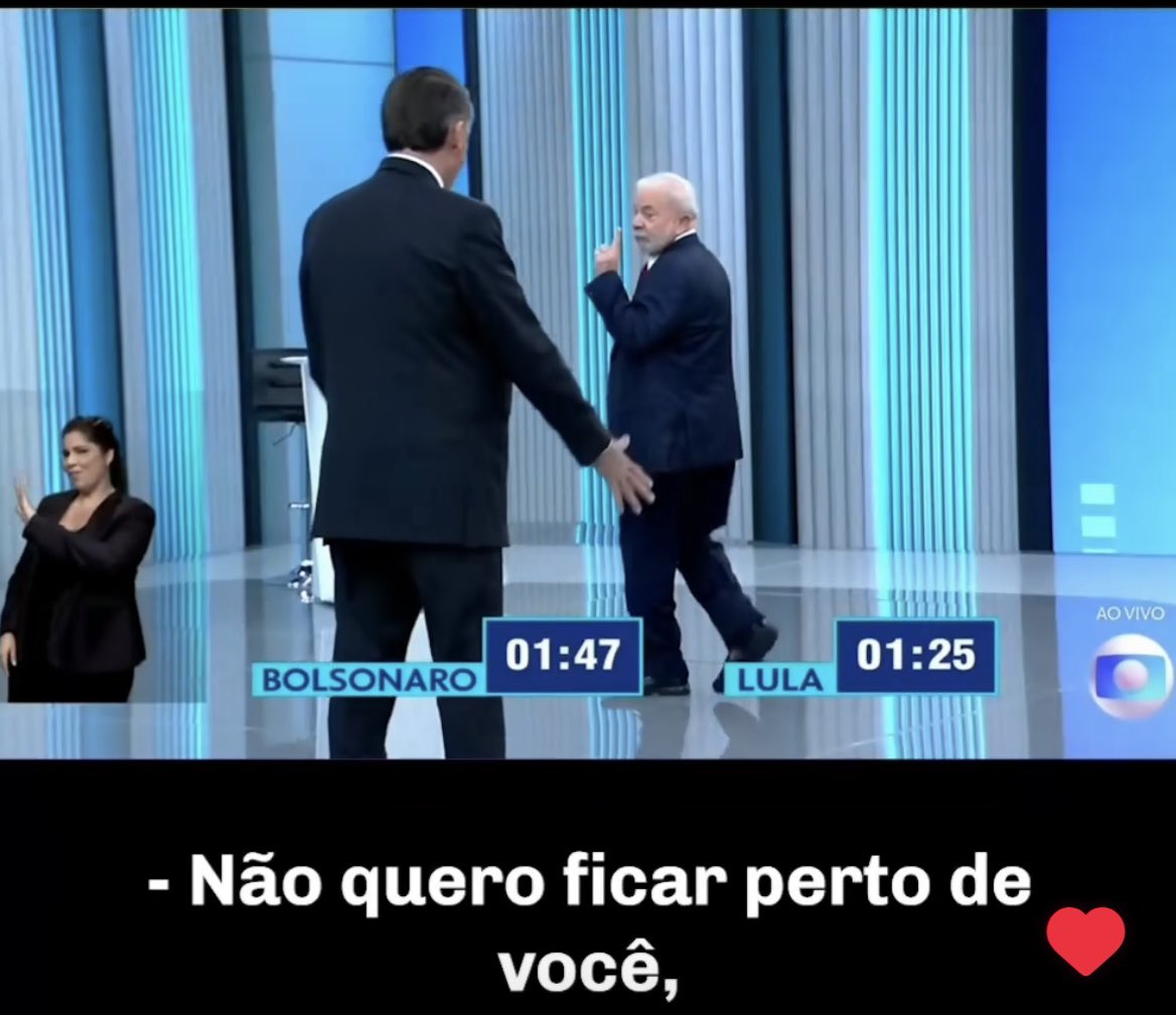 A rejeição a Bolsonaro é política, é física, é moral ! #DebateNaGlobo  #LulaPresidente20221️⃣3️⃣