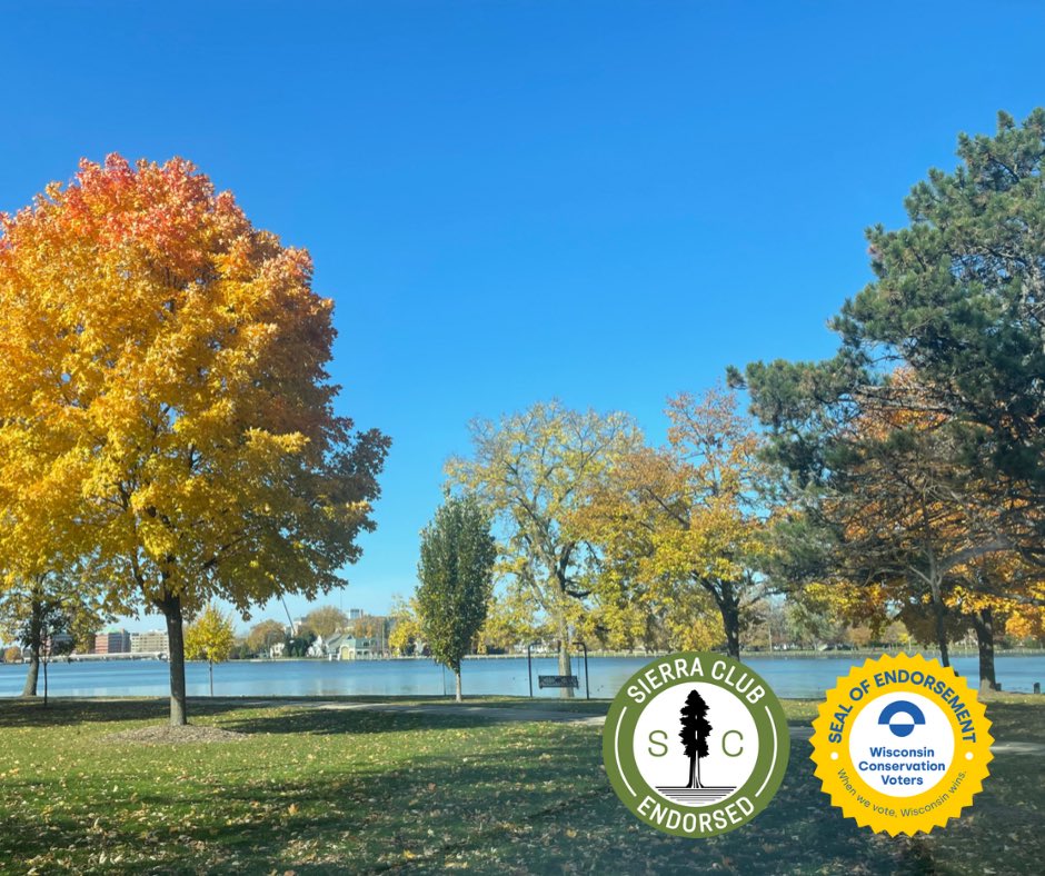HoltForWI's tweet photo. Clean water. 
Clean earth. 
Clean Wisconsin. 

I’m proud to have been endorsed by @WIConservation and @SierraClub and am ready to make earth-conscious decisions for our todays and tomorrows. https://t.co/kgzDYtyTBb