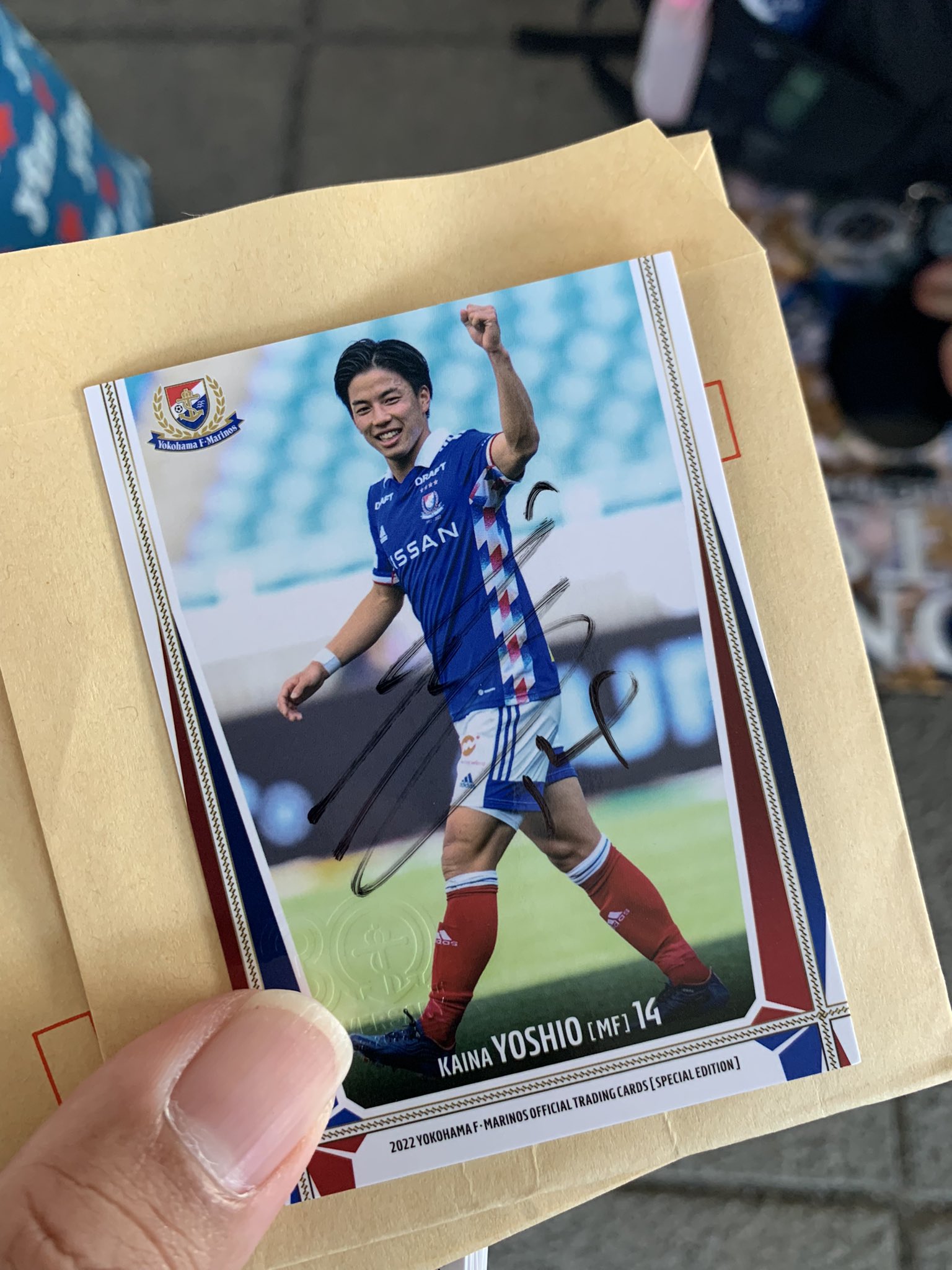 FC東京 松木玖生 サイン入り ピンバッジ FC東京 松木玖生 サイン入り ピンバッジ HATTRICK（ハット