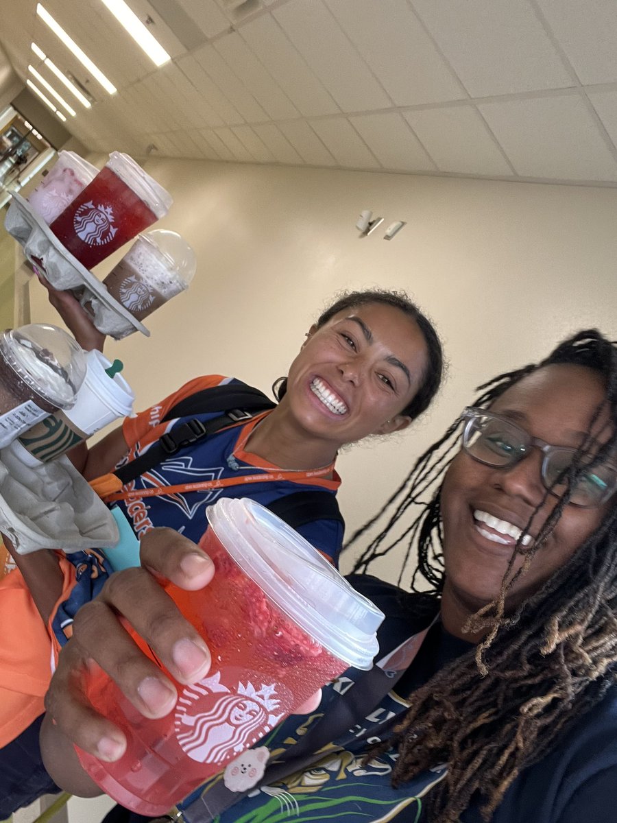 Great start to my Friday. The APEX team came with Starbucks. Julia even guessed my favorite drink!