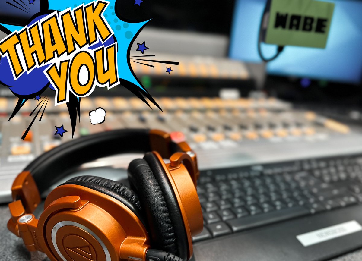 As I fold up my headphones following an *intense* week, I’m humbled by the generous support <a href="/wabenews/">WABE News</a> listeners again offered. I work w/ some amazing folks, &amp; you make it possible. My deepest gratitude.