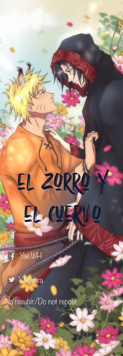 YMisara's tweet photo. El zorro y el cuervo
Resumen:
Naruto es un “demonio” zorro que accidentalmente y luego de una pelea que no recuerda, maldijo a un miembro del clan Uchiha. Ahora deberá ocuparse de él hasta que la maldición desaparezca y antes de enloquecer por esos ojos. https://t.co/E3euvFVAZo