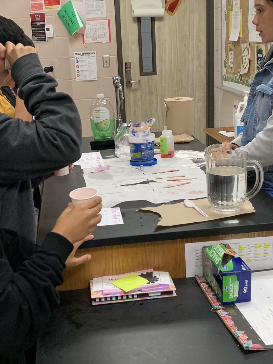ksblain's tweet photo. 6th grade Science students doing evidence of a chemical change activities. @KleinIntKISD #SoaringinScience https://t.co/yzjfazIbxT